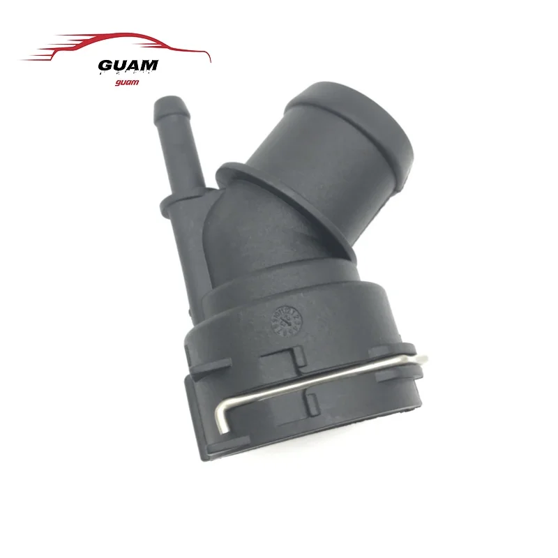 

5N0122291 Фланец охлаждающей жидкости двигателя, верхний разъем шланга радиатора для Volkswagen Tiguan 2008-2019 Sharan 2011-2016