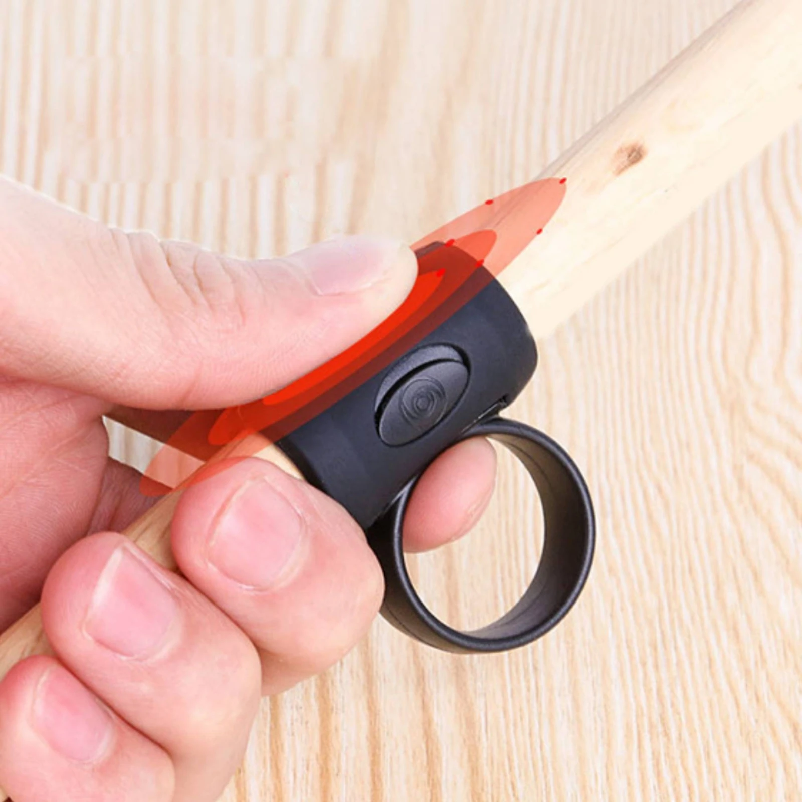 Drumstick Grip Guide Beginner Friendly Drumstick Hand Corrector Percussion Accessory Easy to Install Music Gear for Beginners