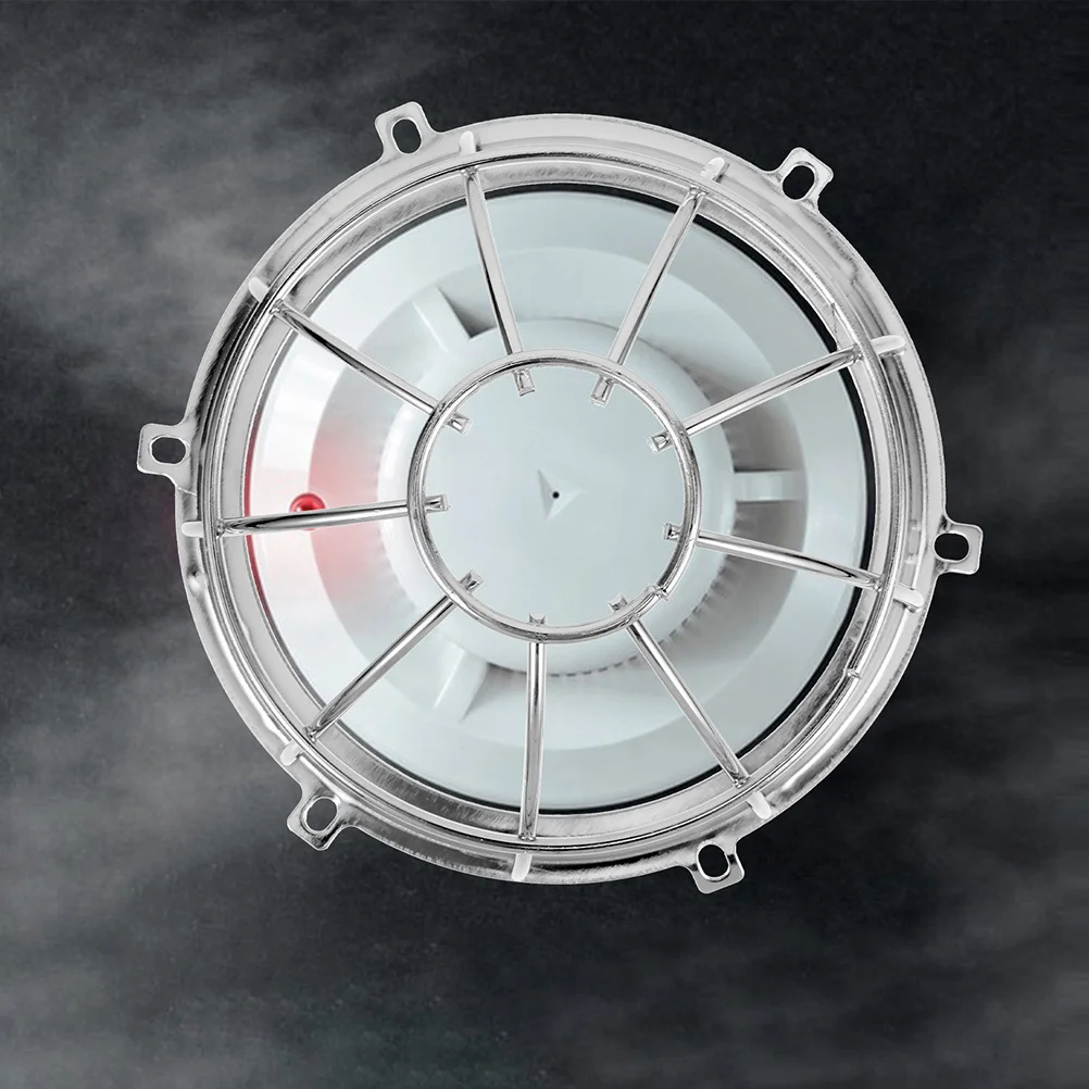 2 stuks Fire Sprinkler Guard RVS Rook Cover Efficiënte Stofbescherming Draad Guard Rook Cover