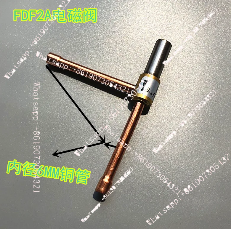 Air conditioner FDF-2A defrost defrost right angle normally closed two-way valve FDF-6A ice machine solenoid valve with coil