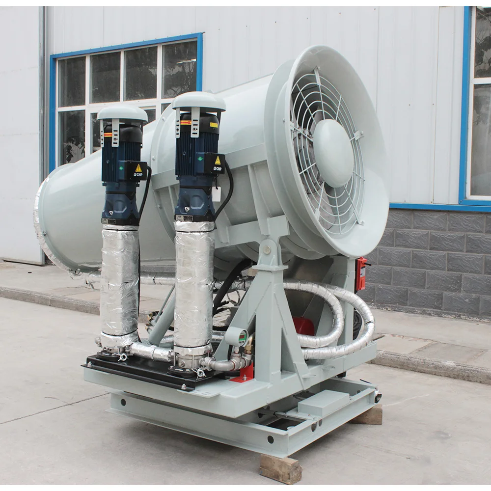 Automatische intelligente ferngesteuerte Zementanlage mit Frostschutz- und Verstopfungssicherung. Industrielle Nebelkanonenmaschine