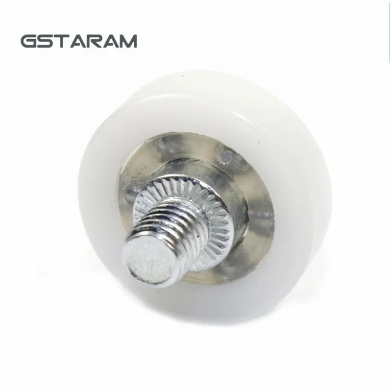 

2pcs/set 19MM Plastic Roller Nylon Wheel Multi Size Bearing Pulley with Screw Small Wheel Drawer Pulley