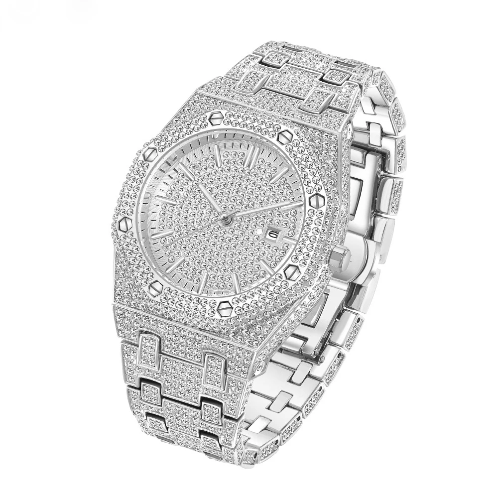 

MiNORiTY [Gypsy Nightclub Trend Watch/2025 New/Niche Full Diamond Hip Hop Watch Men]