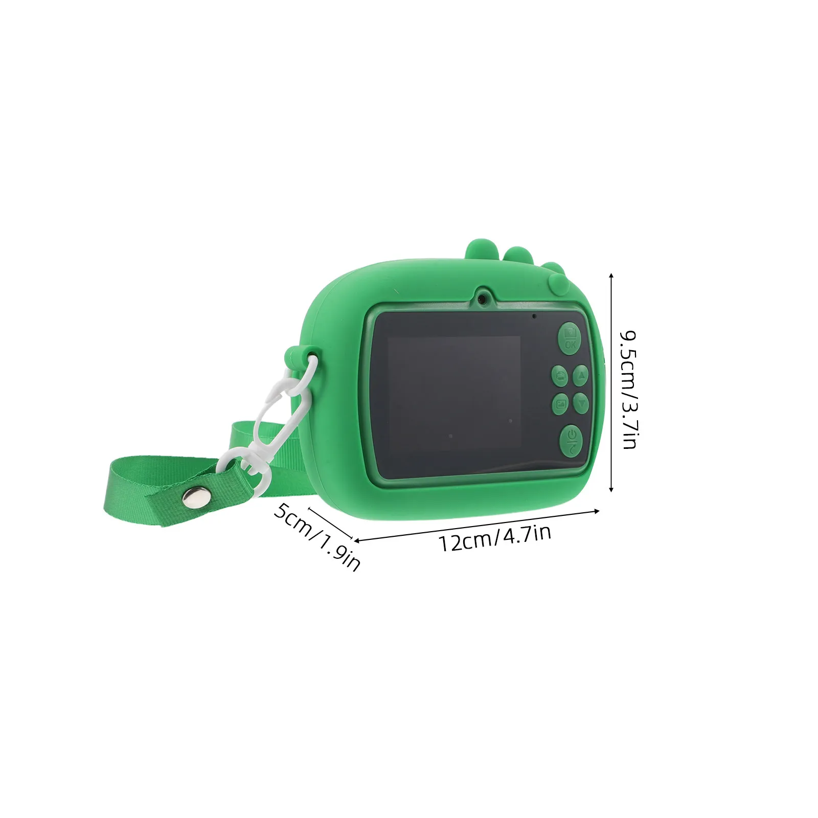Kids Digital Camera Dual Lens Instant Print Cartoon Style Video Recorder for Boys and Girls Gift Kids Toy Camera