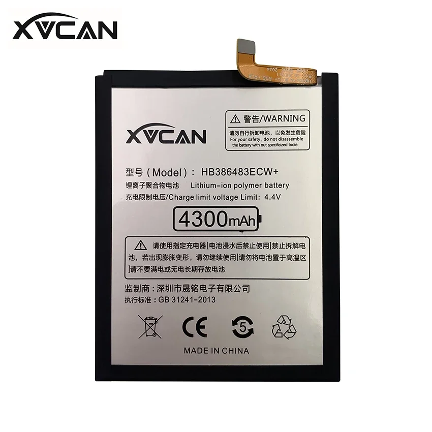 Original XVCAN Phone Battery HB386483ECW+ For Huawei G9 Plus Honor 6X Maimang 5 GR5 2017 4300mAh Replacement Batteries