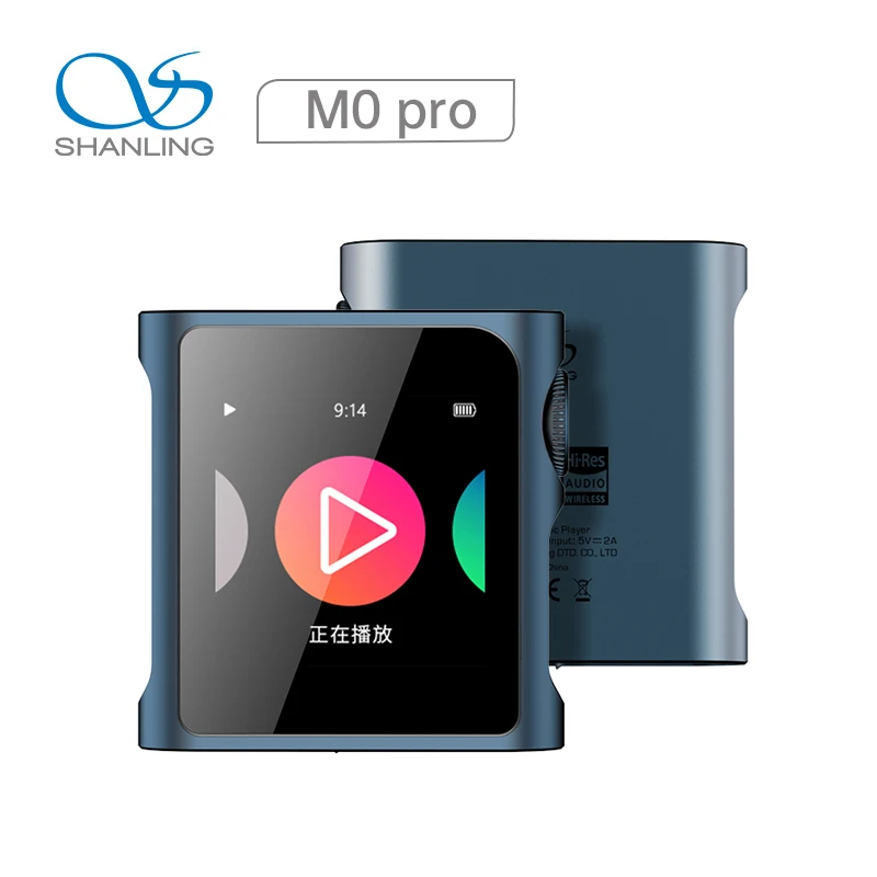 SHANLING M0 PRO 음악 플레이어 듀얼 ES9219C DAC 칩, DSD 블루투스 5.0 LDAC 고해상도 플레이어 지원