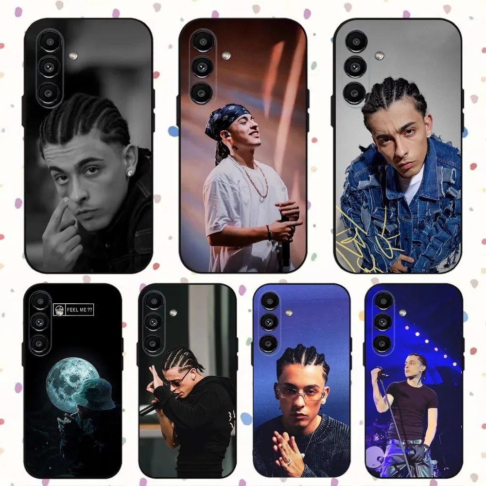 T-Trueno Rapper  Phone Case For Samsung S24,S21,S22,S23,S30,Ultra,S20,Plus,Fe,Lite,Note,10,9,5G Black Soft Cover