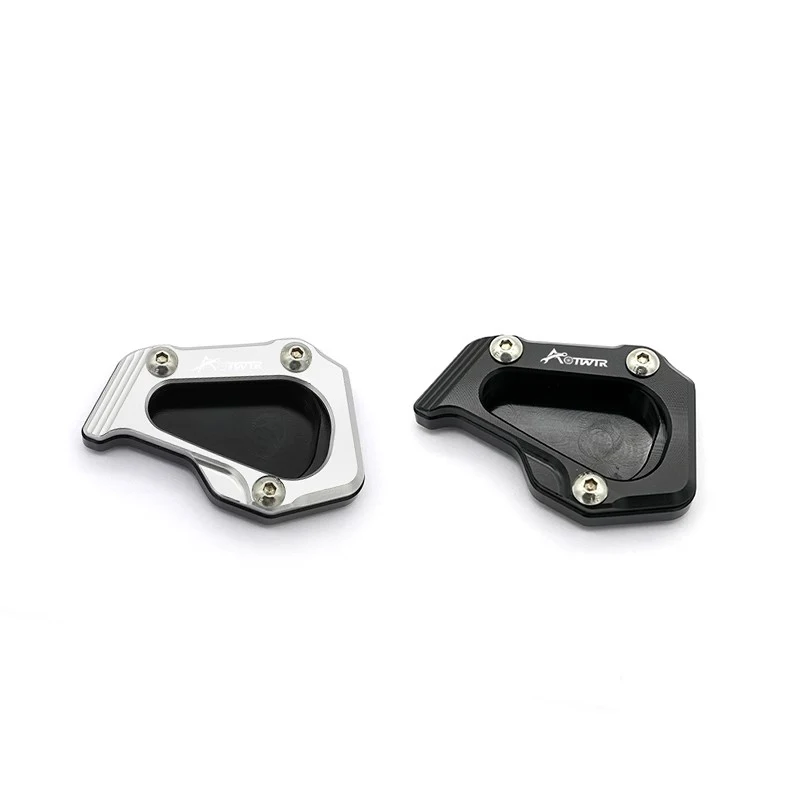 Motorcycle CNC Kickstand Foot Side Stand Extension Pad Support Plate FOR QJMOTOR SRV 600 Flash SRV600 V4 2024 2025 Accessories