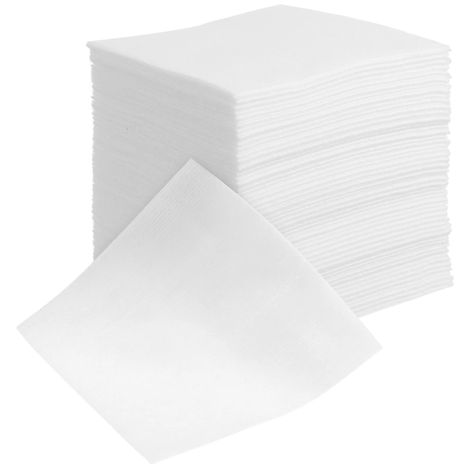 200 Pcs 200pcs Non-woven Sheet Paper Bag Makeup Remover (10×10cm- ) High Absorbency Gauze Dressing First Aid Supplies Low Lint