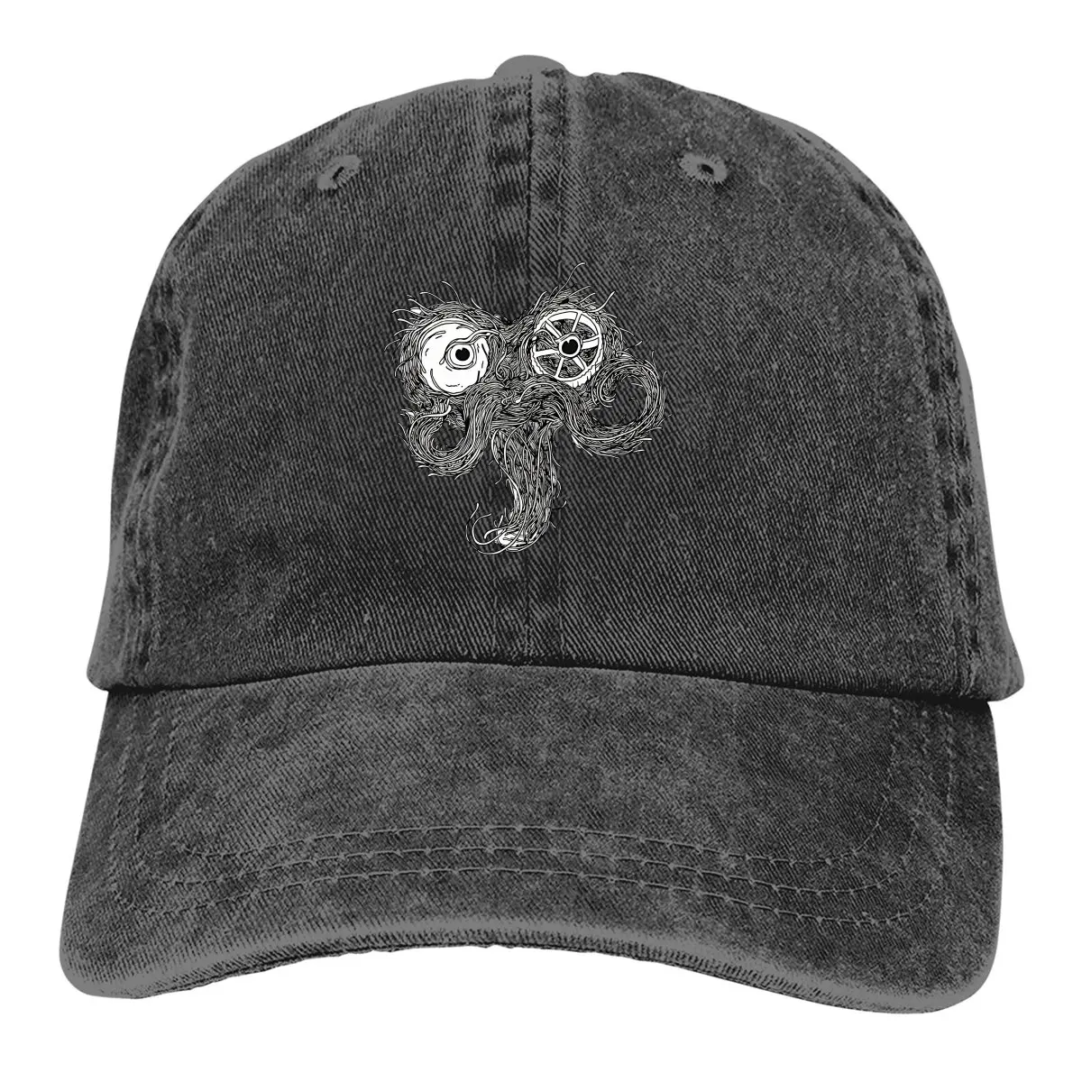 

Washed Men's Baseball Cap Don Ruote Trucker Snapback Cowboy Caps Dad Hat Flying Spaghetti Monster Golf Hats