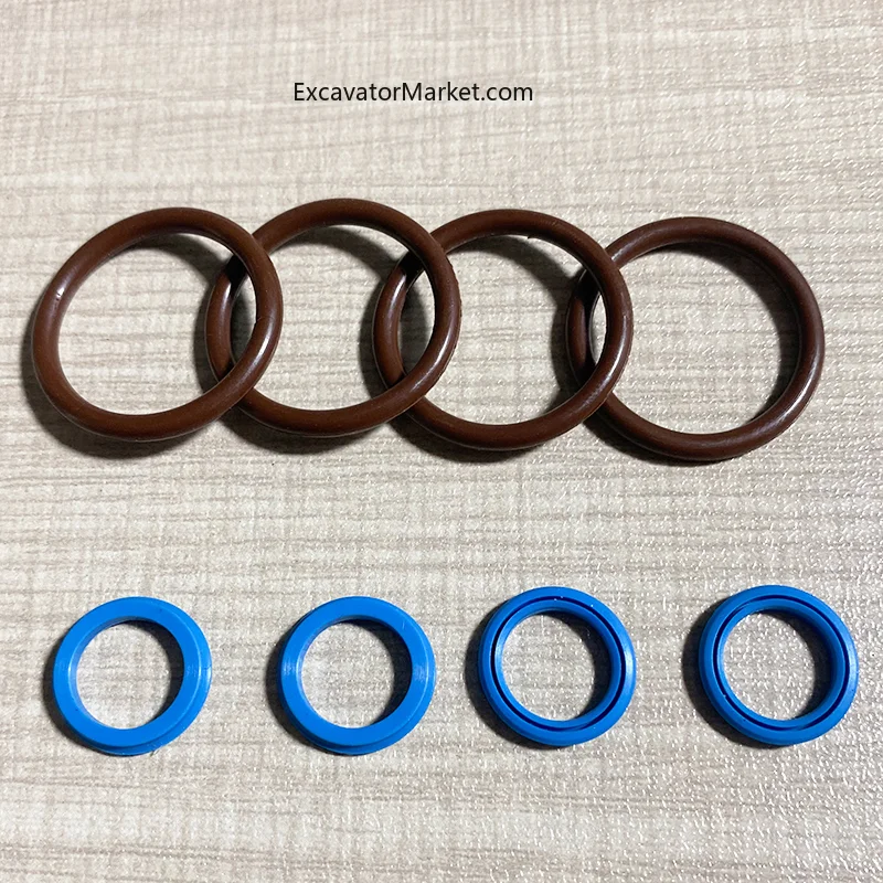 Double Oil Seal set For Hitachi Zax Ex60 70 120 130 200 300 Joystick Handle Oil Seal Excavator Accessories Excavator Accessories