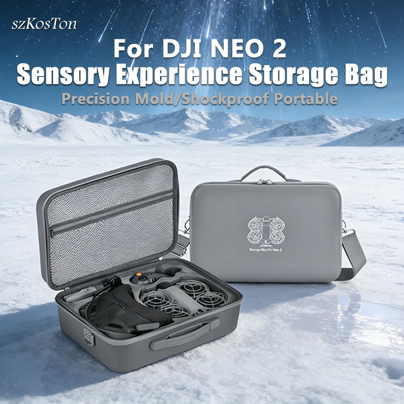 

Сумка для хранения DJI Neo 2 Motion Fly More Combo Goggles N3, дорожный кейс для аксессуаров к дрону DJI NEO 2