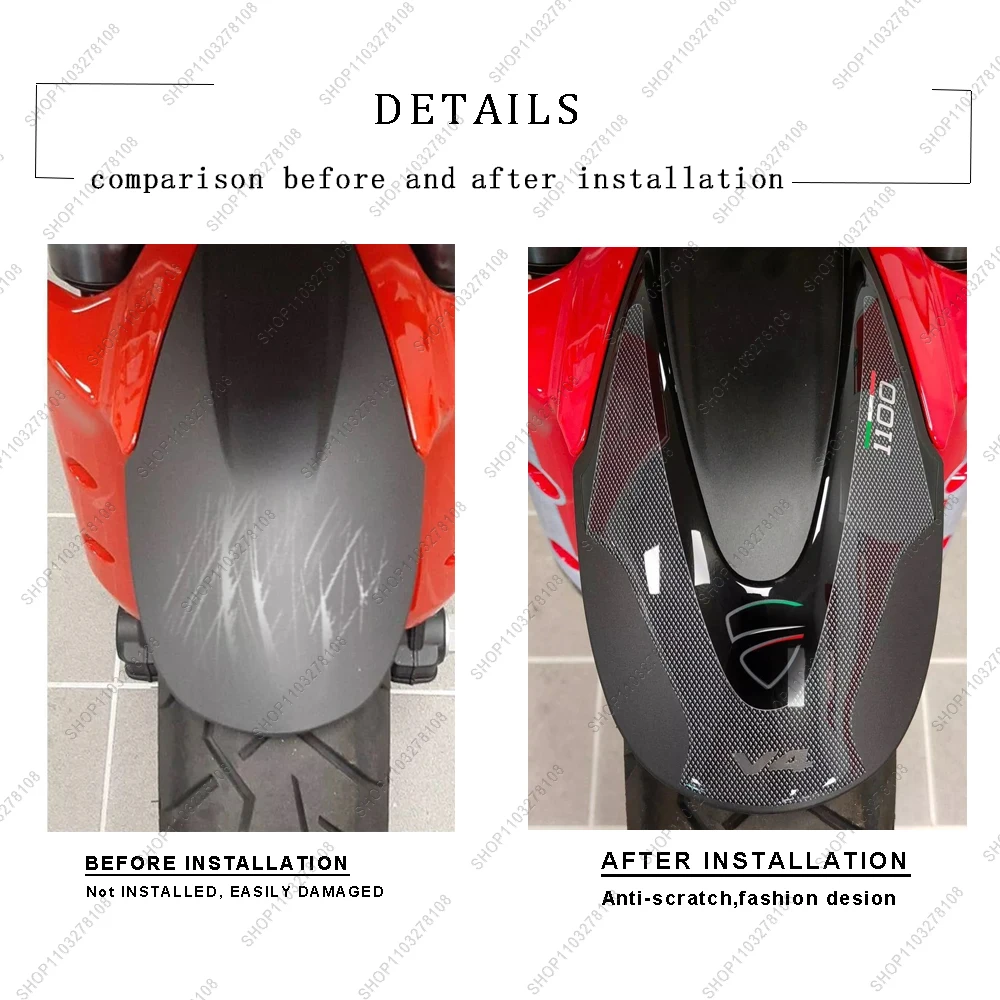 ل MULTISTRADA V4 2021-2023 2022 طبعة محدودة دراجة نارية ثلاثية الأبعاد الراتنج ملصق عدة أغطية العجلات حامي جديد ديكور مائي