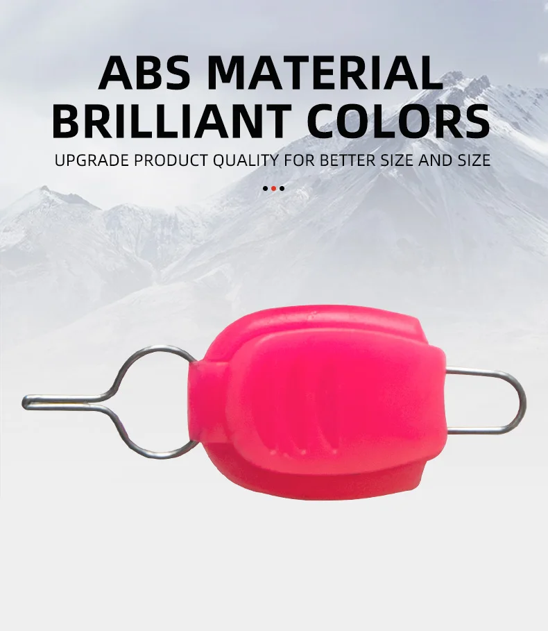 ShareShark 50 Stück/Beutel Angelschnurhalter Schnallenstopper Clip für Baitcasting-Rollen Pescaria Zubehör Pesca – Detail 5