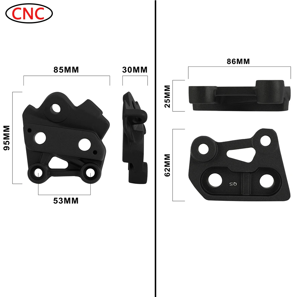 CNC  Foot Pegs Braket Right Left Foot Rests Footrest Bracket Motorcycles Accessories For Talaria Sting X3 XXX E-Bike Aluminum