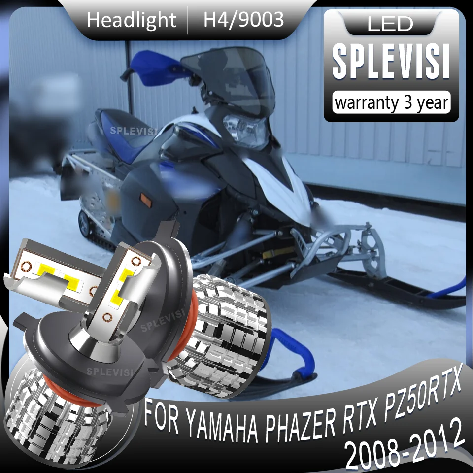 

Made of Durable Materials Last Longer Brighter LED motorcycle Headlight For Yamaha Phazer RTX PZ50RTX 2008 2009 2010 2011 2012