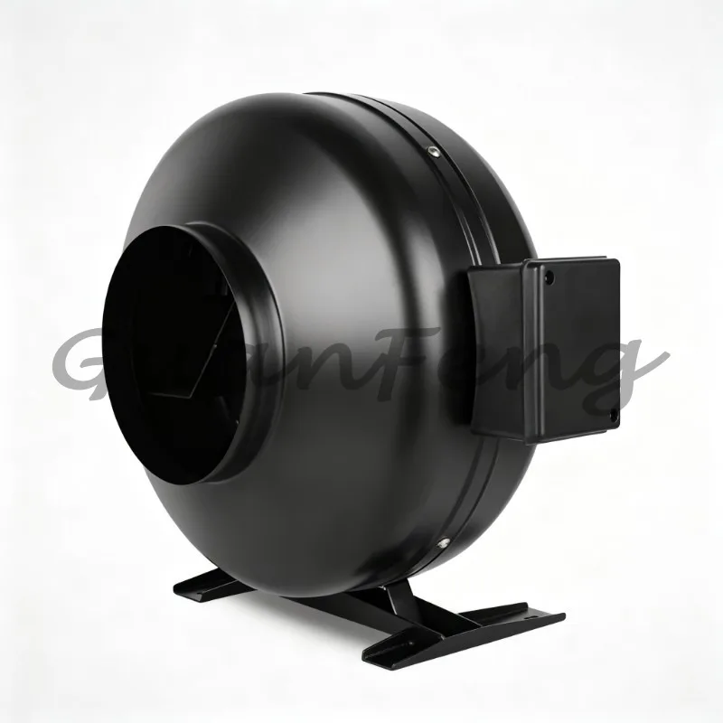 High Suction Rotor Coaxial Centrifugal Fan 220V, Turbocharged Silent Round Duct Exhaust Fan
