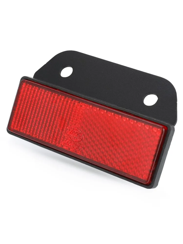 AliExpress MMOJIE Motorcycle Universal Accessories Safety Warning Reflector Rear Number Plate Reflector Bike FOR Yamaha Suzuki Honda KAWASAKI