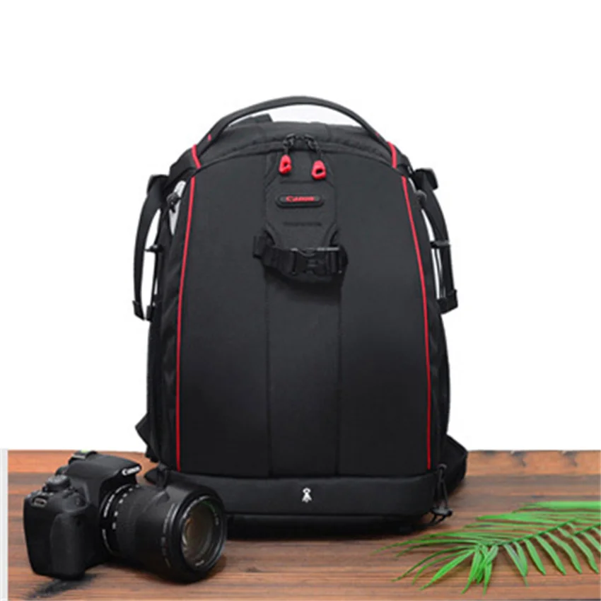 

Large Capacity Camera Waterproof Backpack Tripod Digital SLR Camera Backpack With Rain Cover Digital Equipment Bag