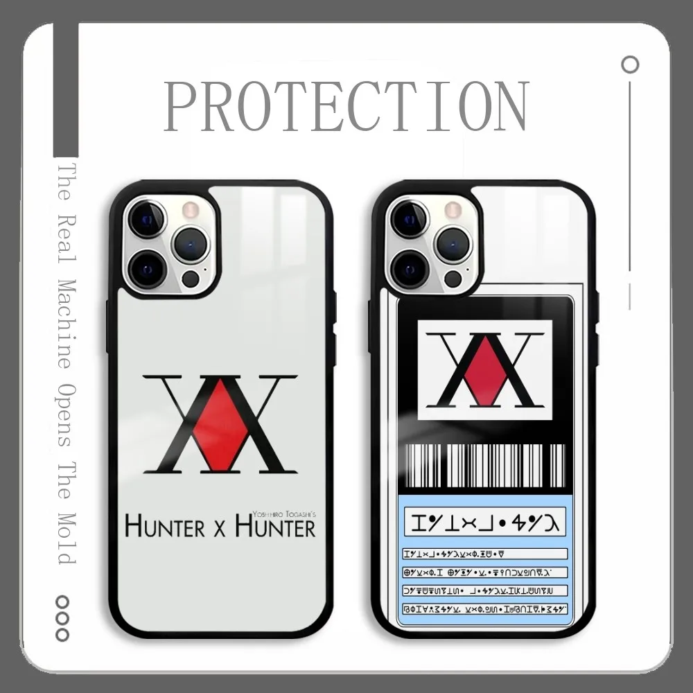 

H-HUNTER HUNTER LOGO Phone Case For IPhone 16 15 14 13 12 11 Pro Xs Max Mini Plus Celulares Hard Funda
