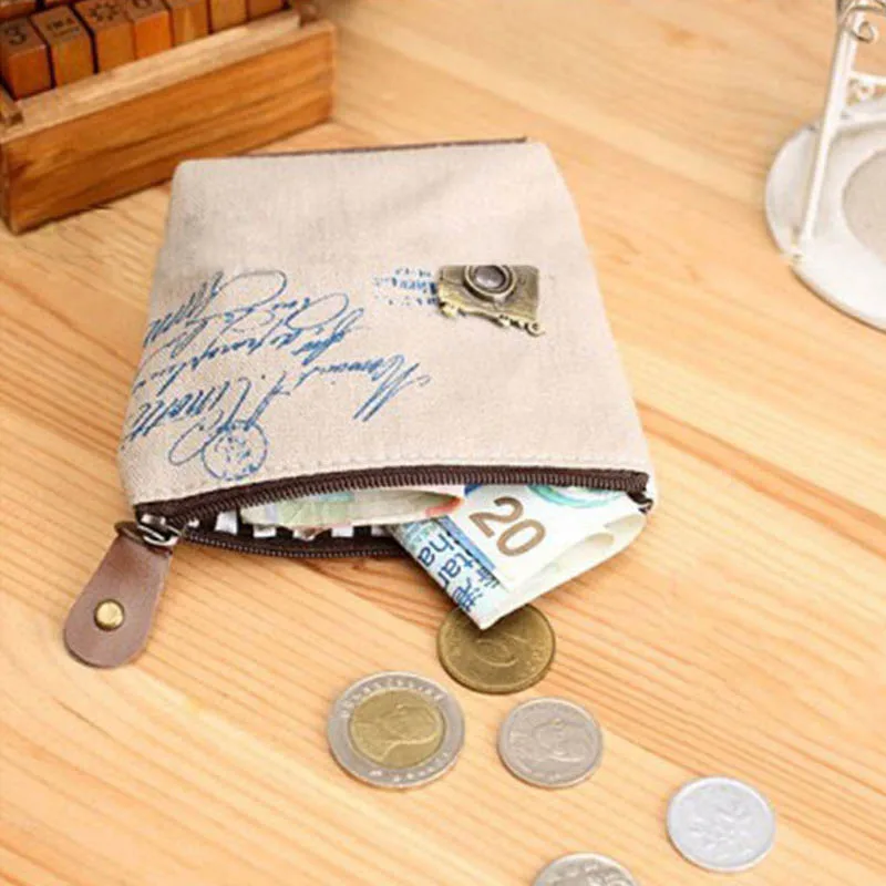 New Fashion Womens Lady Kid Coin Wallet Lady Small Mini Coin Pouch Zipper Money Key Earphone Line Mini Coin Purse Card Holder