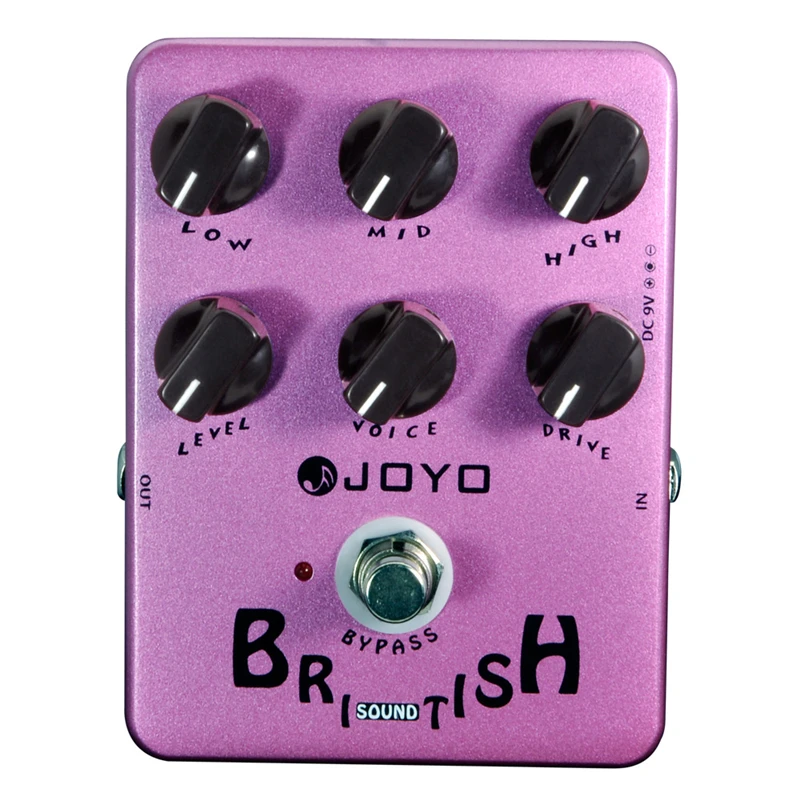 

JOYO JF-16 British Sound Overdrive Guitar Effect Pedal Bluesbreaker Overdrive Pedal Plexi Roar Simulator Amplifier