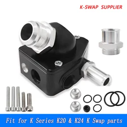 Cooling Components k swap parts swivel neck thermostat housing v2 for honda K series K20 K24 radiator hose YX02914