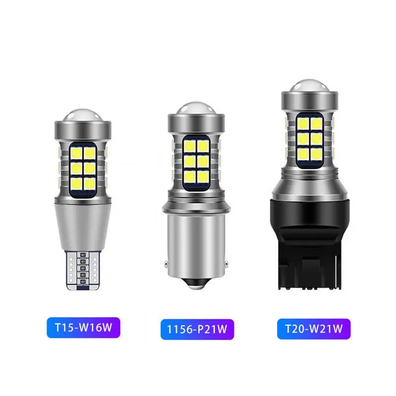 1156 T20 T 15 3030 LED Car Brake Lamp Reversing Lamp Turn Signal Bulb Bright Anti-interference Stable Canbus LED Elegant