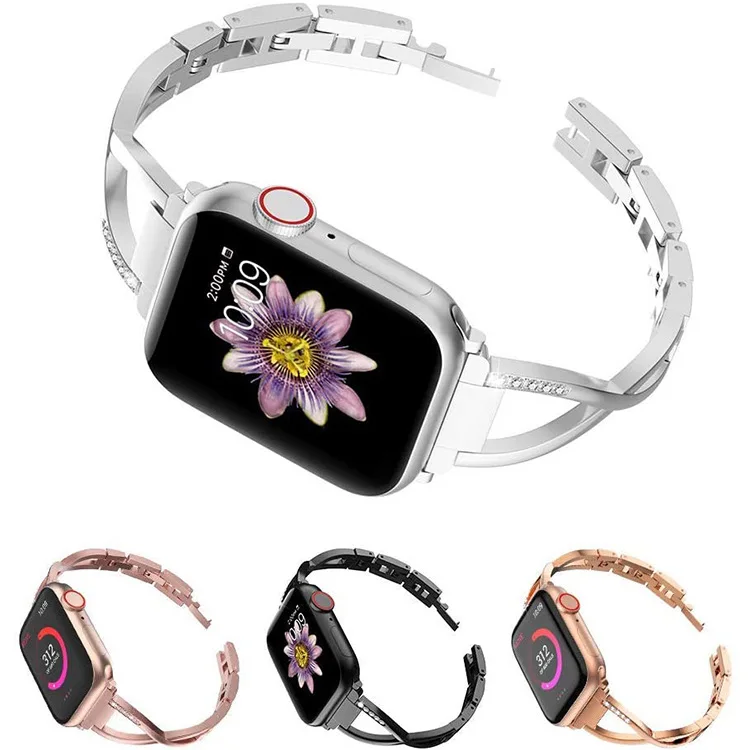 

Applicable to apple watch strap apple iwatch se 1-7 generation small fragrant wind small waist women's wrist strap