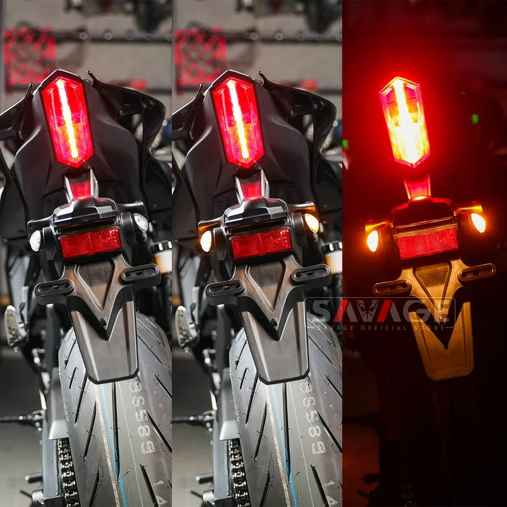 Señal de giro intermitente LED para YAMAHA YZF R7 R6 R1 R1M 2015-2023 accesorios de motocicleta luz indicadora Mini lámpara YZFR7 YZFR6 YZFR1