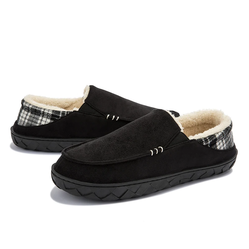 

New Winter Trend Men's Shoes Plus Velvet Thick Warm Wild Casual Peas Shoes Simple Comfortable Breathable Non-slip Cotton Shoes