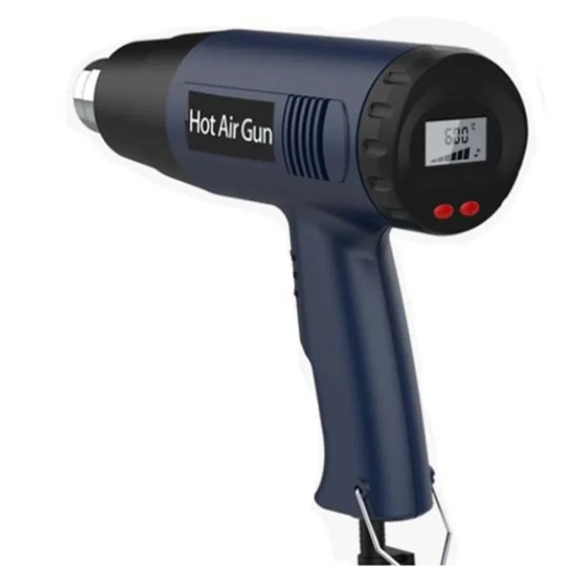 

AT29-Air Dryer Digital Display Car Film Heat Gun For Welding Hot Air Machine, Shrink Packaging, Car Film US Plug