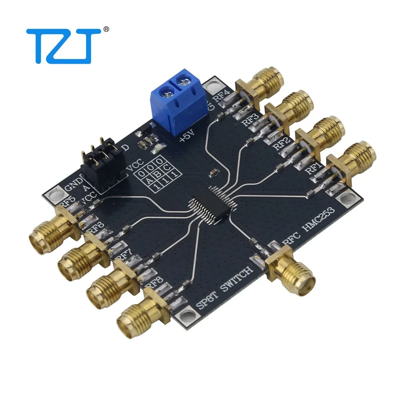 TZT HMC253 DC-2.5GHz RF 単極 8 投スイッチ GASS MMIC SP8T 無反射スイッチ CATV/DBS/CDMA/セルラー/PCS 用