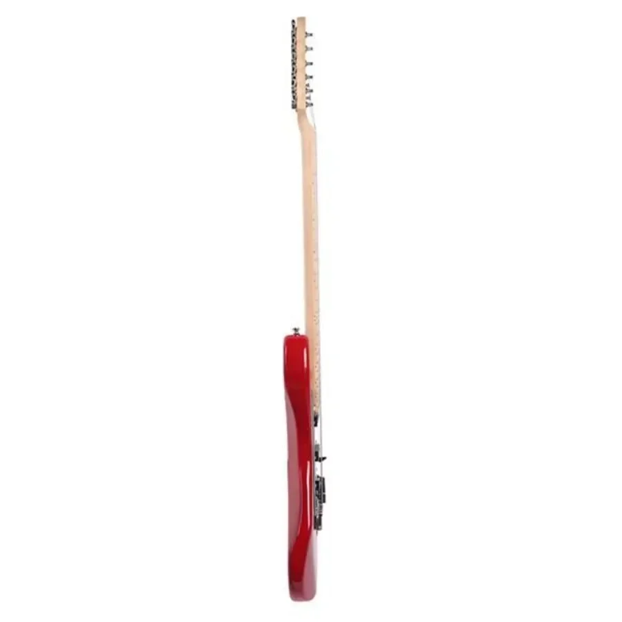 Glarry GST Electric Guitar Kit Black Pickguard Red Electric Guitar for Sports And Entertainment view 4