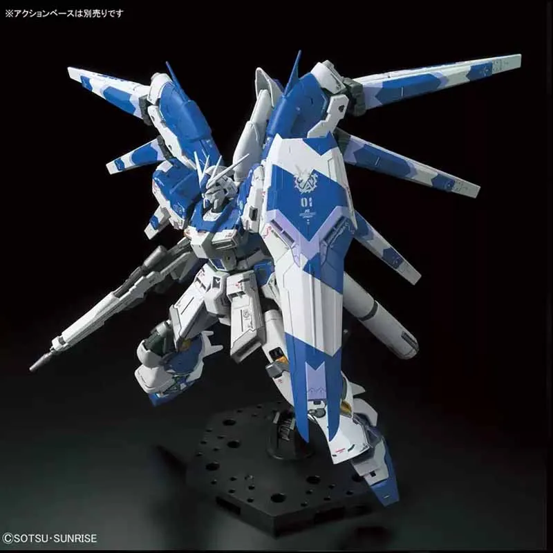 

Bandai Original GUNDAM RG Series 1/144 1/144 RX-93-v2 Hi-v Gundam Anime Action Figure Assembly Model Toys Collectible Model