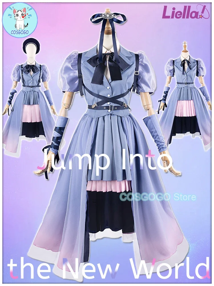 LoveLive!Superstar!!Liella! Jump Into The New World Tan Kuku/ Kinako/ Shiki/ Tomari Sumire Margarete Natsumi Ren Cosplay Costume