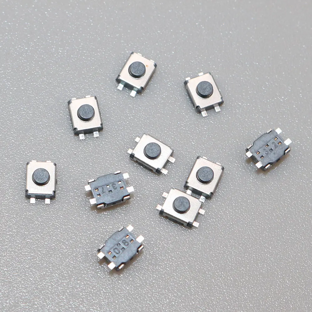 10/20/50 Stück Touch-Mikroschalter, SMD-Schalter, 4-polig, taktile Taktdruckschalter, 3 x 4 x 1,9 mm, 3 x 4 x 2,5 mm, Mini-Tasten – Detail 4