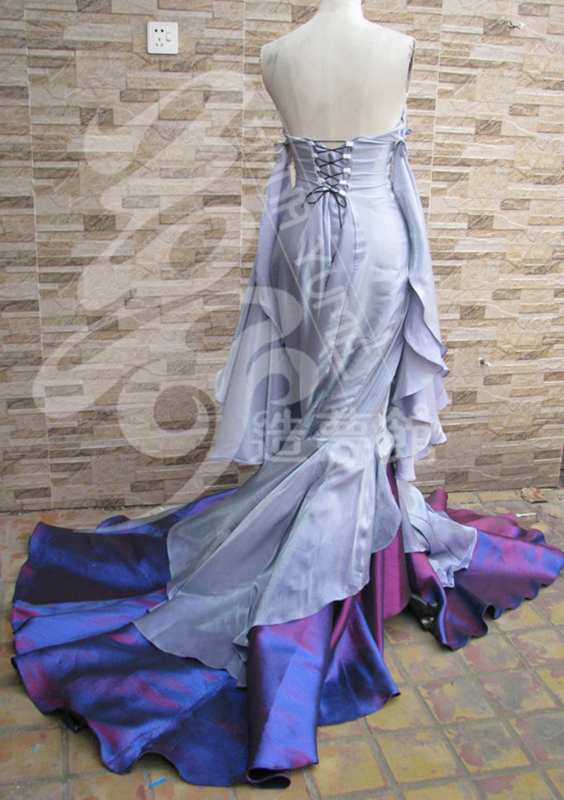 Custom made FF14 Cosplay Costume Final Fantasy XIV Fairy King Titania Cosplay Costume only dress cutsomized