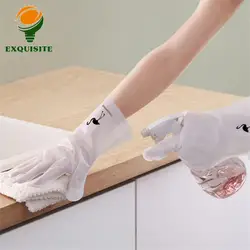 Latex Gloves For Cleaning Anti-scratch Durable Gloves Durable Antifouling Can Be Hung Rubber Gloves Dishwashing Gloves Lasting