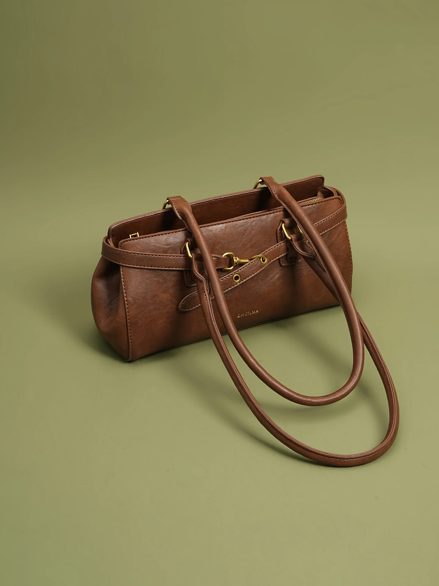 

New retro handbag fashionable casual women's daily commuting bag armpit bag baguette bag versatile Large Capacity women's bag