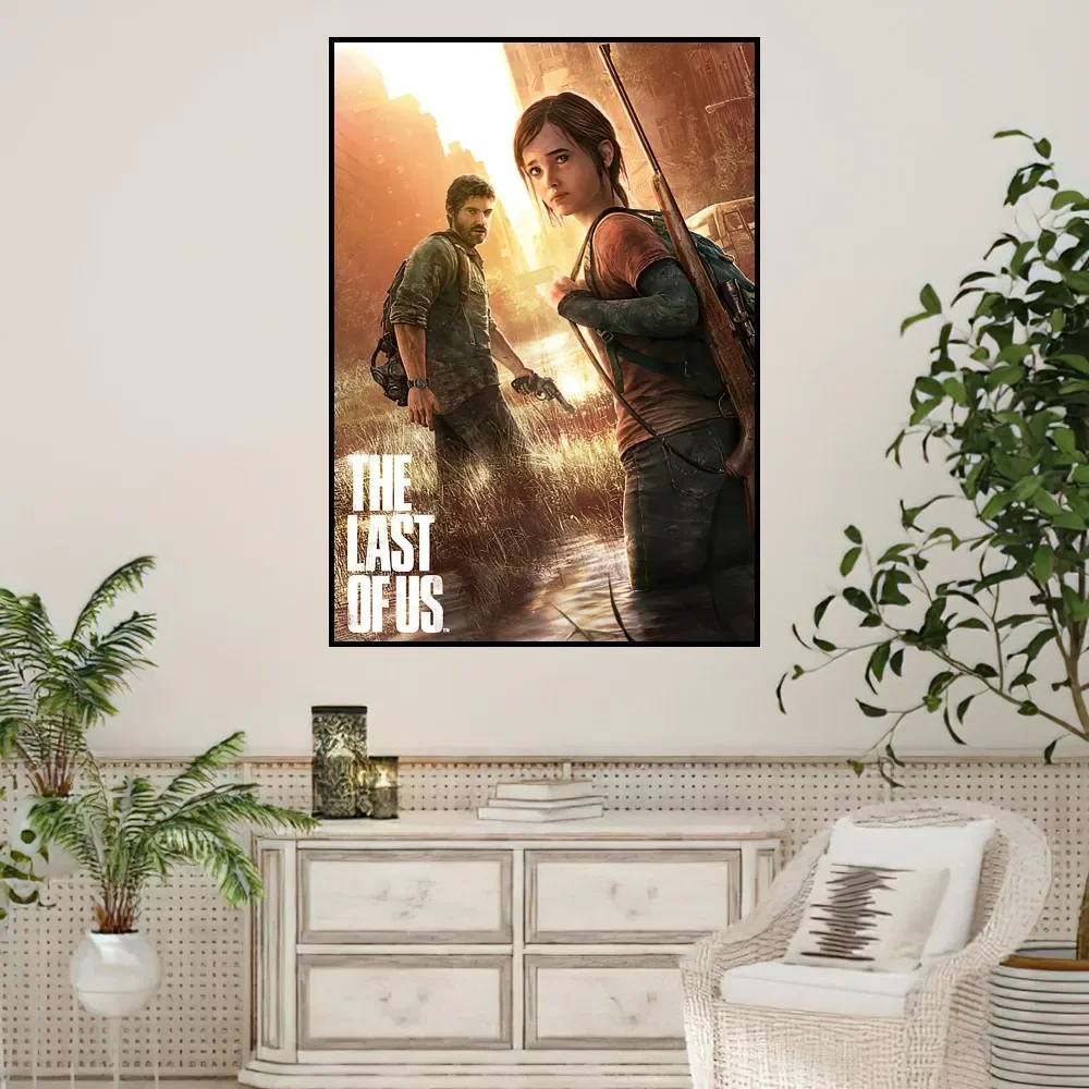 Game The Last of Us Poster Prints Wall Sticker Painting Bedroom Living Room Decoration Office Home Self Adhesive