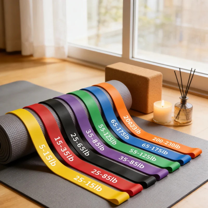 Unisex Resistance Pull Up Support Bands, Portable Home Gym Equipment for Workout & Exercise