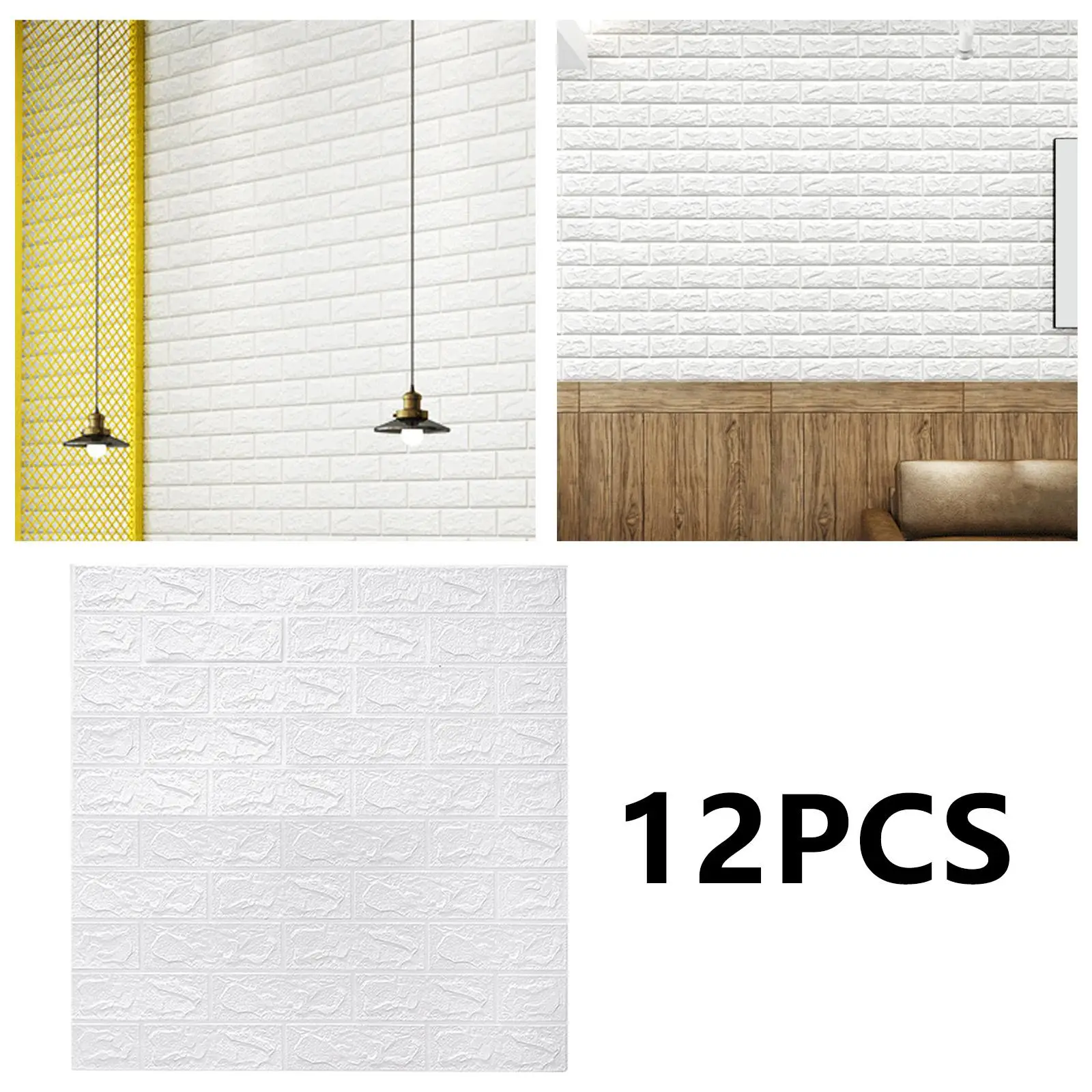 

Self-Adhesion 3D Panels Wall Stickers for TV Wall Sofa Background
