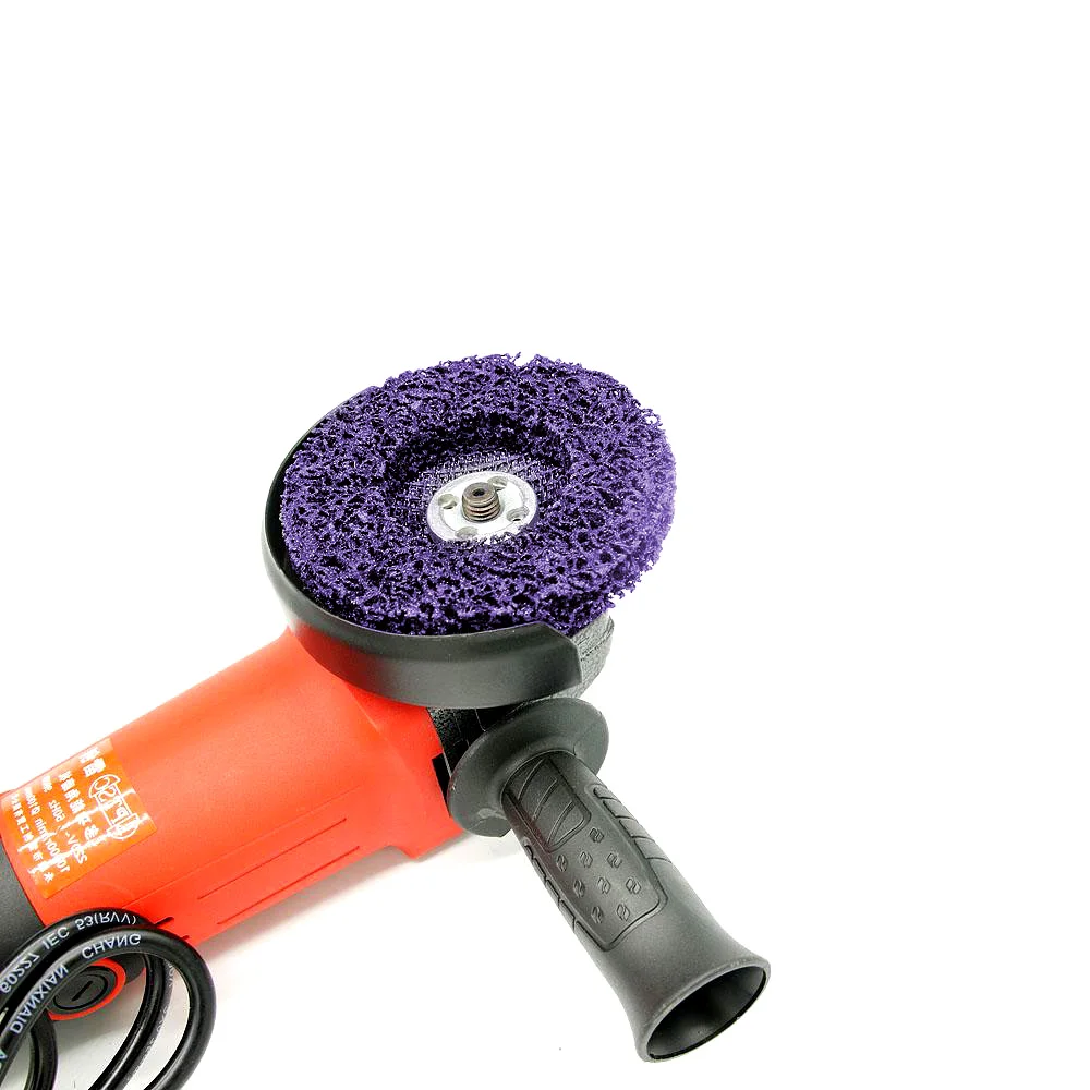 Abrasive Disc Paint Rust Remover Clean Grinding Wheels for Motorcycles Durable Angle Grinder Car Poly Strip Disc Abrasive Wheel