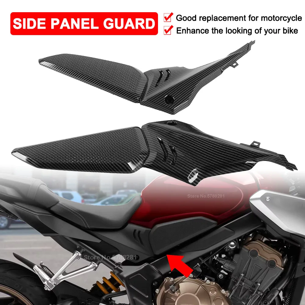 

CB650R CBR650R Side Panel Frame Guard Protector For Honda CB CBR 650R 2019 2020 Motorcycle Accessories Fairing Cowl Plate Cover