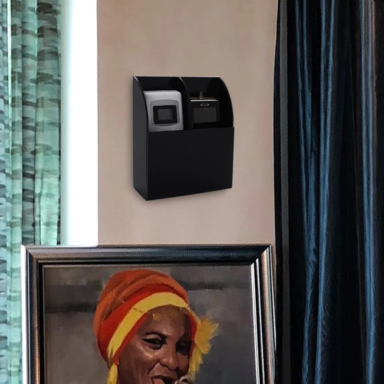 Настенное крепление, акриловый держатель для пульта дистанционного управления, ящик для хранения пульта дистанционного управления, бытовой меди, органайзер, продукты для хранения файлов, чехол для документов