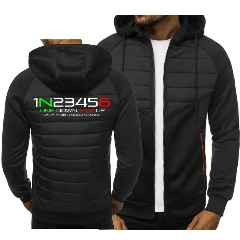 Sudadera con capucha para hombre, Chaqueta de algodón de alta calidad con logotipo de coche, estampado divertido, estilo hip hop, informal, 1N23456, primavera y otoño