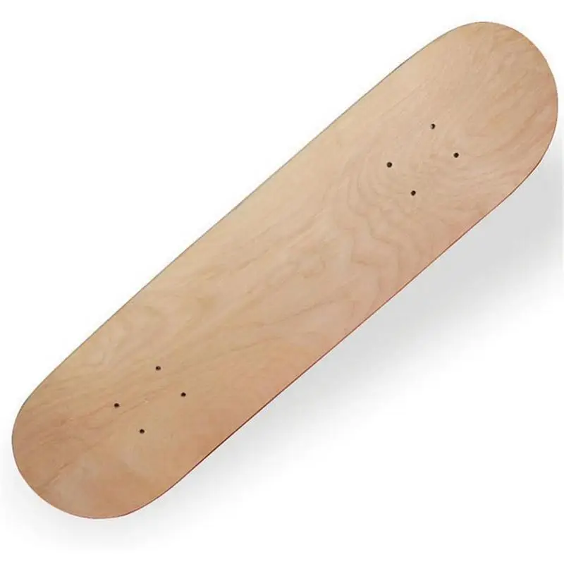 High-Quality 8-Layer Maple Wood Construction Blank Double Concave Shape 8-Inch Skateboard Deck outdoor Skateboard Accessories