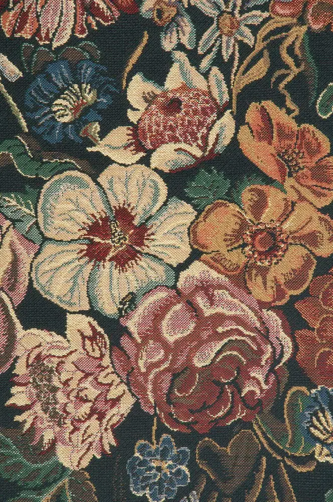 Nicolaes Van Verendael Bouquet Decorative Tapestry Wall Hanging 33 x 26 in