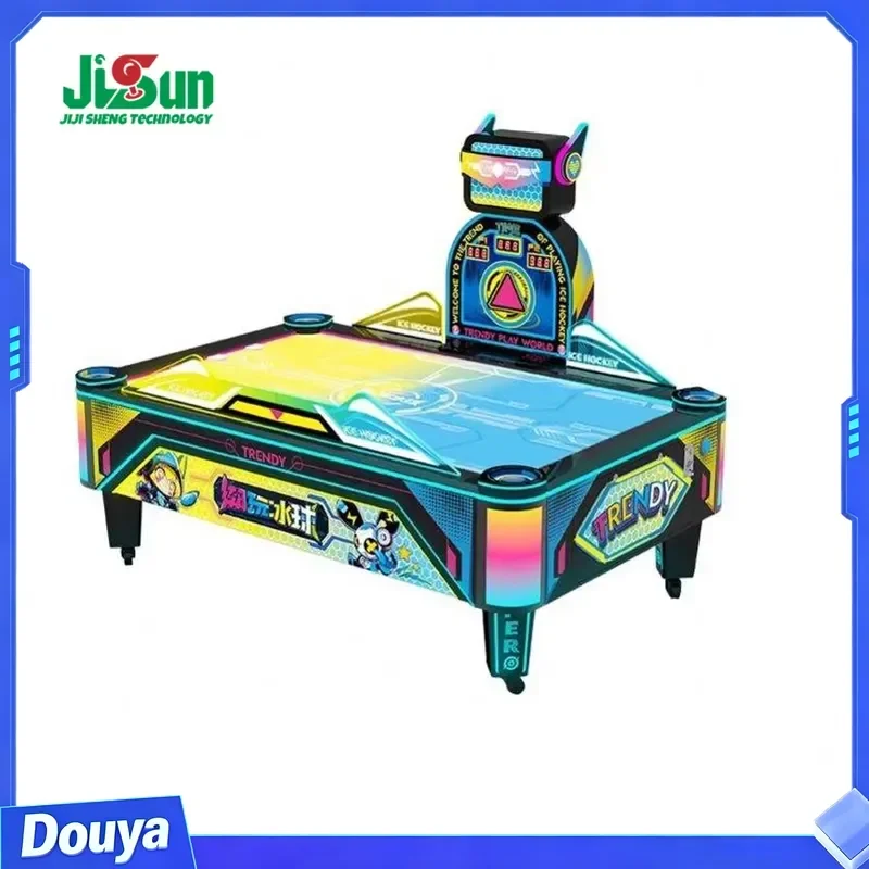 2026 New Design Plastic Electronic Score Counter Air Hockey Table Coin Operated Arcade Multiple Game Machine Customizable